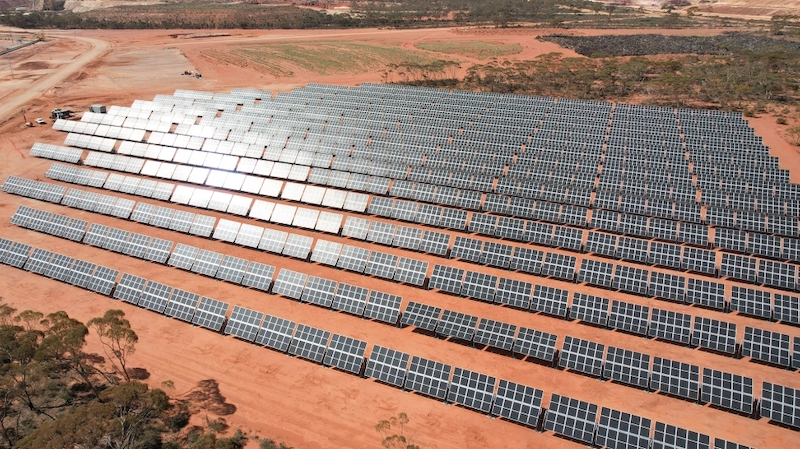 諾頓金田Binduli北太陽能發電站并網發電